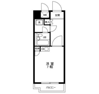 東京都足立区東和１丁目 賃貸マンション 1R